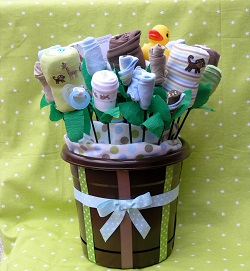 Ideal Baby Basket of Gifts for Baby Showers