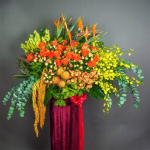 shop flower for grand opening