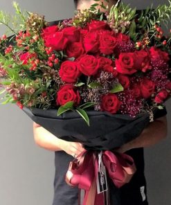shop large 99 red rose bouquet